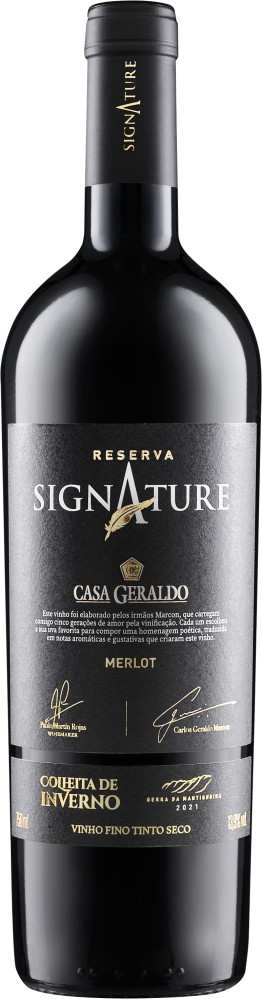 Casa Geraldo Merlot Signature Reserva 2021