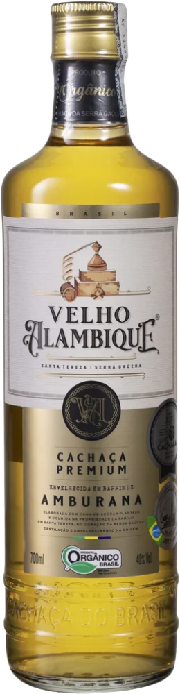 Cachaça Premium Amburana Velho Alambique 18 Meses