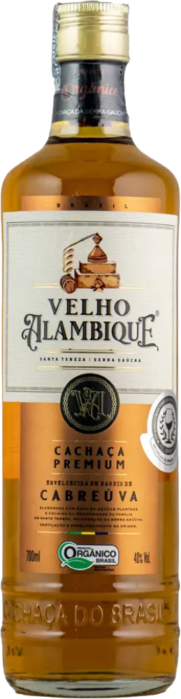 Cachaça Premium Cabreúva Velho Alambique 18 Meses