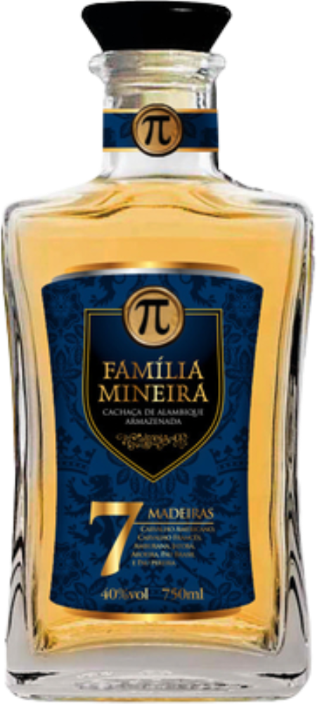Cachaça Família Mineira Blend 7 Madeiras 2025