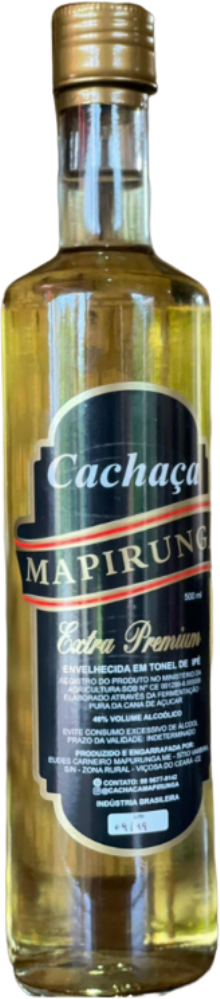 Cachaça Mapirunga Extra Premium Bálsamo 5 anos