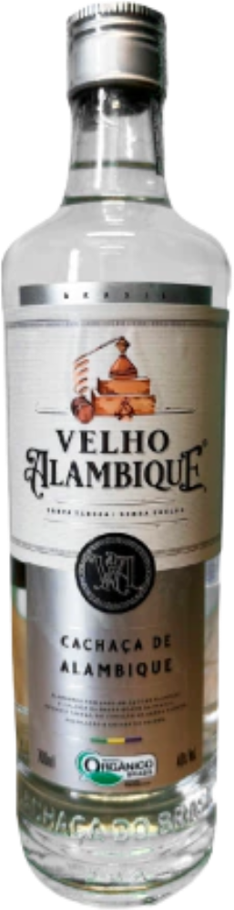 Velho Alambique - Cachaça Orgãnica Prata 12 meses