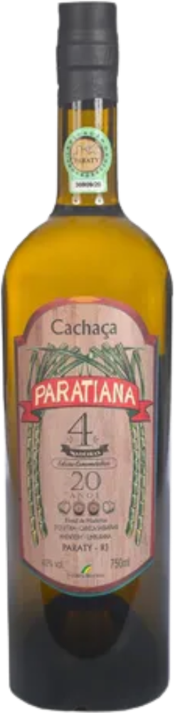 Cachaça Paratiana 4 Madeiras 2020