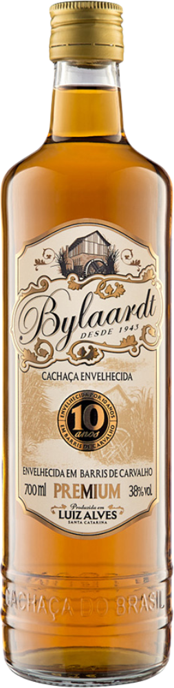 Cachaça Envelhecida Bylaardt Premium 10 anos