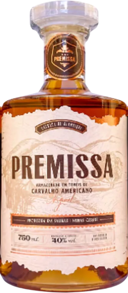 Cachaça Premissa Carvalho Americano 4 anos