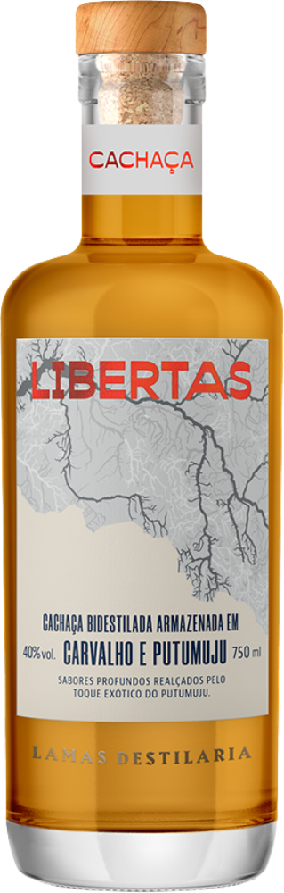 Cachaça Libertas Carvalho Americano e Putumuju